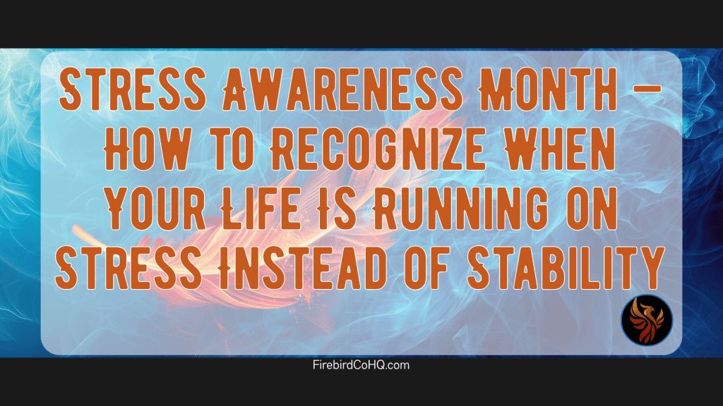 Stress awareness month 2026